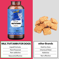 Prix de gros Suppléments naturels pour chiens Multivitamine liquide goutte chien chat vitamines pour chien intestin immunitaire santé articulaire
