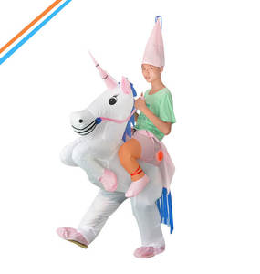 Disfraz Inflable de Unicornio Pegaso para Adultos Unisex, Disfraz de Mascota para Fiestas de Baile, Halloween, Disponible en Existencias - Product Image 1