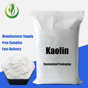 Washed Calcined Calcind Calcium Kaolin Clay 325 Mesh Powder Price for Paint Ceramic of Kaolin Per Ton Kaolin