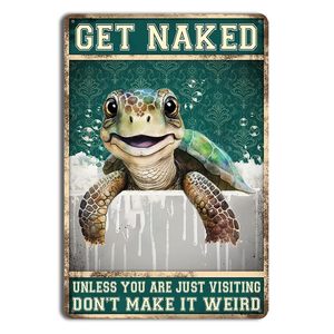 Custom <strong>Funny</strong> <strong>Bathroom</strong> <strong>Quote</strong> Metal 20x30cm Tin Sign Wall Decor Vintage Tin Sign for Office/Home/Classroom <strong>Bathroom</strong> Decor Gifts - Product Image 4