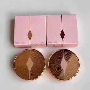 Fard à joues multi-couleurs haute pigmentation de marque de luxe, maquillage visage waterproof, longue tenue, surligneur de joues, vente en gros - Product Image 2