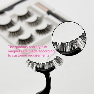 Magnetischer Eyeliner Wimpern-Set Private Label Natürlicher Look Wiederverwendbar Tierversuchsfrei 3 Sekunden Anbringzeit - Product Image 2