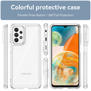 Per iPhone 15 Pro Max <span class=keywords><strong>Case</strong></span> antiurto PMMA + TPU cover per telefono per <span class=keywords><strong>Samsung</strong></span> Full Screen custodia del telefono di protezione per <span class=keywords><strong>Samsung</strong></span> <span class=keywords><strong>M23</strong></span> - Product Image 2