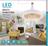 Remote control aromatherapy fan light