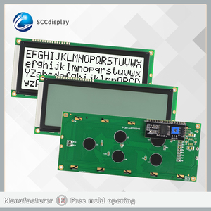 Pantalla de matriz de puntos funcional <span class=keywords><strong>20X4</strong></span> Pantalla de caracteres LCD Cob positiva blanca de 2017 para la industria IIC/I2C LCM Display - Product Image 6