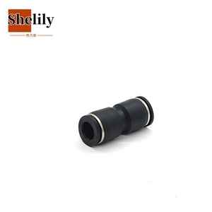 複合クイックアダプタープラスチックパイプエアチューブ継手エアラインクイックコネクターを接続するためのPUCストレートプッシュ - Product Image 2