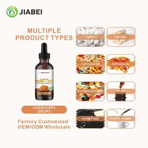 Cordyceps Sinensis Extrait Suppléments à base de plantes pour le soutien immunitaire 60 ml/bouteille Gouttes pour adultes Pas pour les femmes enceintes GMP/HACCP - Product Image 2