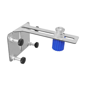 Soporte de nivel para montaje en pared, soporte de nivel infrarrojo de acero inoxidable grueso para niveles láser, uso en bricolaje - Product Image 1