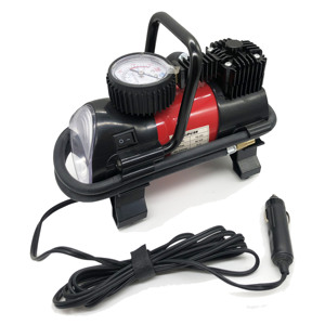<span class=keywords><strong>Inflador</strong></span> de Neumáticos de Doble Cilindro de Alta Resistencia, <span class=keywords><strong>Inflador</strong></span> de Neumáticos para Automóvil de 12 V CC, Bomba de 150 psi, <span class=keywords><strong>Inflador</strong></span> de Neumáticos Metálico para Automóvil con Luz LED, Kit de Herramientas - Product Image 6