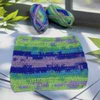 In Stock 100% Cotton Yarn Wholesale Long Distance Gradient Colorful 4 Ply Fancy Yarn for Hand knitting toys bags flowers