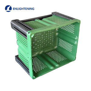 780Lバルクパレット容器果物と野菜の保管用メッシュデザイン1200X1200X790mm - Product Image 4
