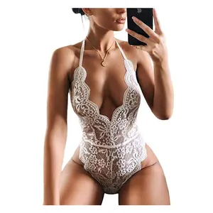 Lingerie erótica plus size, mulheres, renda, transparente, roupa íntima, babydoll, body