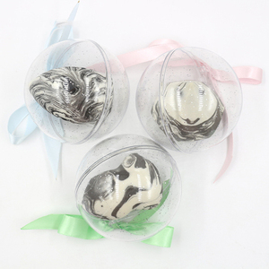 Kim cương hình dạng nhựa trong suốt hộp trang điểm miếng bọt biển không <span class=keywords><strong>Latex</strong></span> Teardrop trang điểm miếng bọt biển - Product Image 1