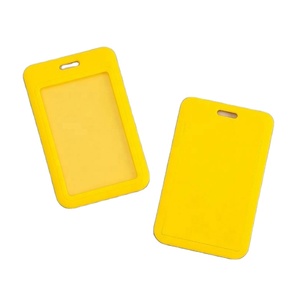 Custom ABS <b>Plastic</b> Card Holder with <b>Sliding</b> Cover - Perfect for Employee ID & Student Badges - Product Image 2
