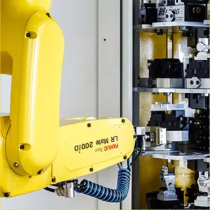 FANUC <span class=keywords><strong>LR</strong></span> <span class=keywords><strong>MATE</strong></span> <span class=keywords><strong>200ID</strong></span> Enseignement Recherche Téléphone Mobile Assemblage Voiture Intérieur Tri Des Aliments Haute Stabilité 6 Aixs Manipulation Robot - Product Image 3