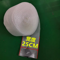 Sacs en polyéthylène à bulles transparents thermoscellables personnalisés durables sur rouleau pour l'emballage et l'expédition d'objets fragiles