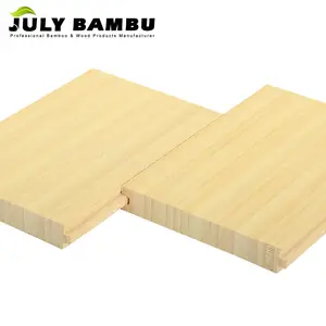 Suelo de bambú sólido interior Suelo laminado de bambú vertical natural para la venta