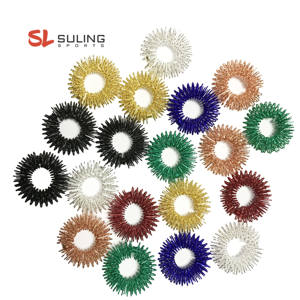 Anneau sensoriel anti-anxiété-Jouet Fidget Spiky, thérapie du stress et de l'autisme, masseur d'acupression durable - Product Image 2
