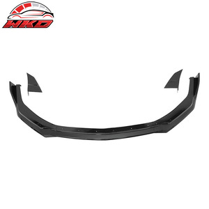 ลิ้นกันชนหน้าสำหรับฟอร์ด มัสแตง ปี 2024-2026 ชุดสปอยเลอร์ 5 ชิ้น สีดำเงา พร้อมดิฟฟิวเซอร์กันชนล่าง - Product Image 6