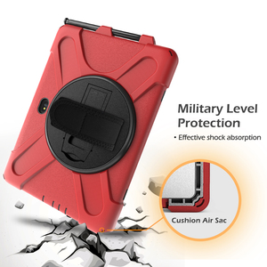Funda giratoria para tableta a prueba de golpes de 360 grados para Samsung <span class=keywords><strong>Galaxy</strong></span> <span class=keywords><strong>Tab</strong></span> <span class=keywords><strong>Active</strong></span> <span class=keywords><strong>4</strong></span> Pro 10,1 con correa para el hombro - Product Image 6