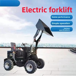 Pemuat listrik muatan 400kg kompak untuk ruang sempit & penggunaan dalam ruangan suara rendah nol emisi Motor 13,4 KW - Product Image 2