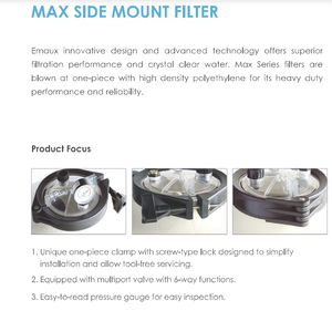 <span class=keywords><strong>Filtre</strong></span> <span class=keywords><strong>à</strong></span> <span class=keywords><strong>sable</strong></span> de piscine série Emaux MFV Équipement de piscine durable en fibre de verre et en plastique - Product Image 2