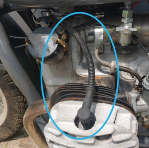 Pièces et accessoires de moto, motos à side-car, fil en silicone imperméable haute tension, fil d'allumage renforcé pour CJK750 - Product Image 3