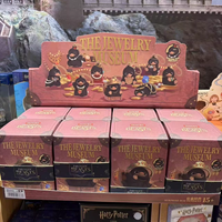 Venta al por mayor de la serie oficial original Sniffing Mini The Jewelry Museum: Colgante de cristal flocado con diseño de Frozen en caja sorpresa, regalo adorable