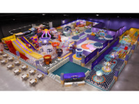 Fabricant professionnel d'équipements de jeux intérieurs et de parcs de trampolines, carrousel, piscine à balles, café pour centre commercial