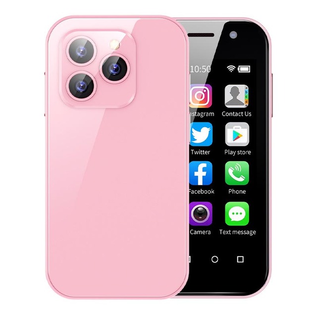 Soyes XS14 Pro Mini 4G Smartphone Android 9.0 Face Recognition OTG 2 SIM 3.0 Inch Screen FM WiFi Compact Mobile Phone