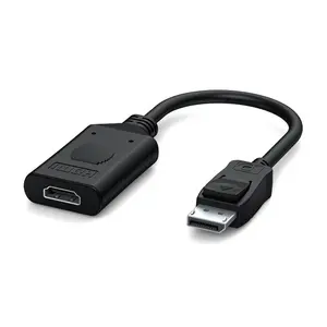 Câble convertisseur actif Displayport 1.2 vers HDTV 2.0 4K 2K 60HZ 0.23m entrée DP vers sortie HDTV pour PS4 apple TV PC ordinateur portable vers moniteurs DP