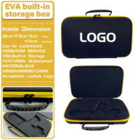 Usine personnalisé Portable coque rigide Eva sac à outils pochette étui de transport étui à fermeture éclair avec insertion de moule