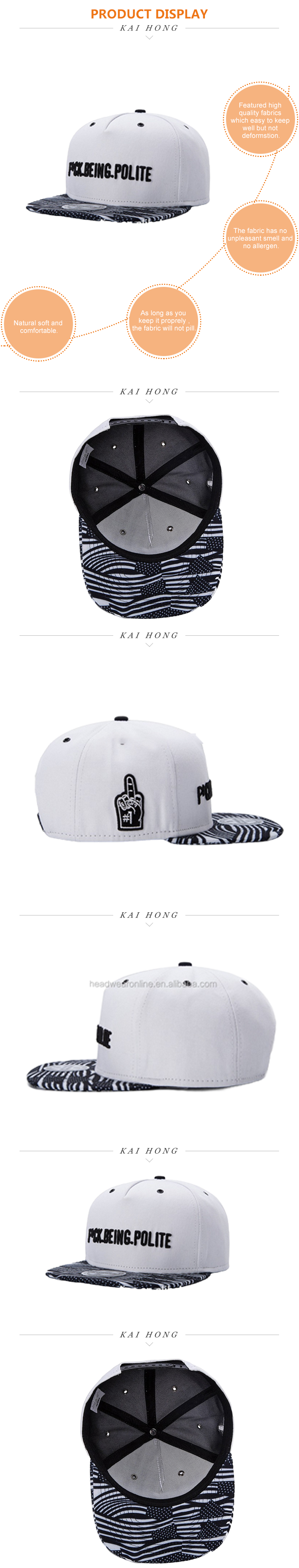Wholesale snap back Caps Custom Blank fitted Snapback Hat one direction design snapback hats