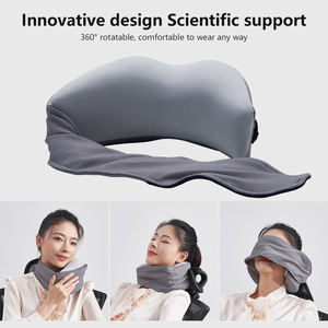 Oreiller de voyage en mousse à mémoire de forme en forme de U Saien de haute qualité, en coton doux pour le cou, pour le soin du cou - Product Image 3