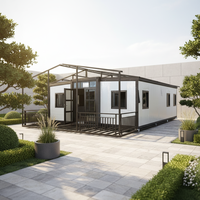 Maison conteneur extensible de 20 pieds, installation rapide, maison conteneur pliable en kit, vente en gros, logement pour travailleurs
