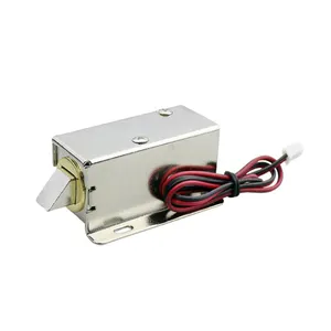 Kleine Elektrische Kast Lock Metalen Elektronische Kabinet Lock Mini Lade Lock Beveiliging Elektrische Boltllock