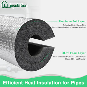 CF cách nhiệt XPE Nhôm Cách Nhiệt EPE cách điện điều hòa không khí ống nhiệt vật liệu cách nhiệt - Product Image 3