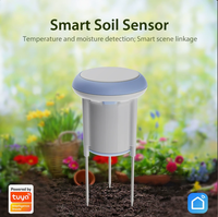 Capteur intelligent de température et d'humidité du sol, alimenté par énergie solaire, WiFi, ZigBee, contrôle par application, 50 pièces