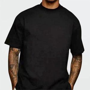 High Quality 100% Cotton Oversized <b>Tee</b> Shirt Streetwear Drop Shoulder T-Shirt Heavyweight <b>Plain</b> <b>White</b> Boxy Tshirts - Product Image 2
