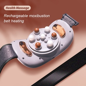 Electrical Automatic Shiatsu Massage Instrument Belt Stone Vibrating Back Kneading Shoulder and Neck Abdominal <b>Massager</b> - Product Image 3
