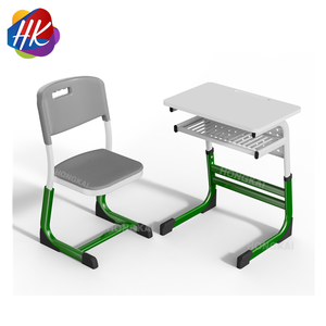 โต๊ะและเก้าอี้เฟอร์นิเจอร์ห้องเรียนแบบถอดได้ปรับความสูงได้ - Product Image 5