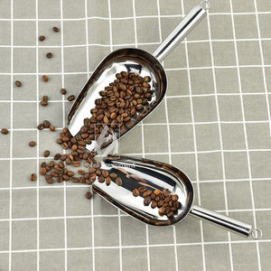 Barra de acero inoxidable 304, pala para Harina de hielo, pala para café, té suelto, pala para hielo, dulces, palomitas de maíz, azúcar, pala para comida - Product Image 2