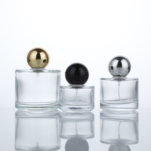 Flacon <span class=keywords><strong>de</strong></span> parfum et <span class=keywords><strong>de</strong></span> mascara en verre <span class=keywords><strong>de</strong></span> luxe <span class=keywords><strong>de</strong></span> 30 ml et 50 ml, base lourde, bouchon en <span class=keywords><strong>bois</strong></span>, cylindre rechargeable, flacon <span class=keywords><strong>de</strong></span> parfum vide en verre - Product Image 5