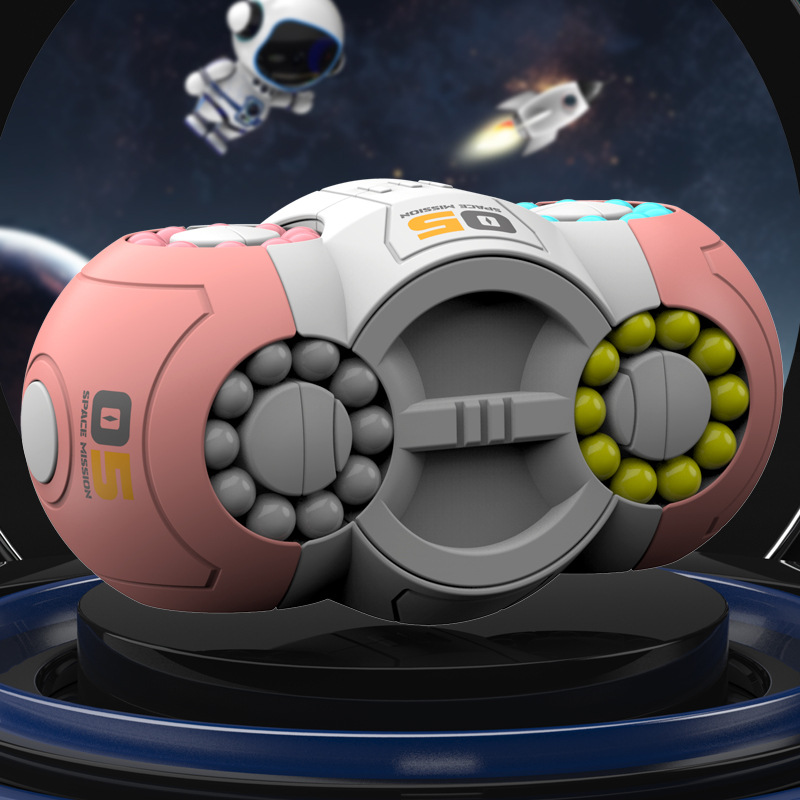 Frijoles espaciales rosados