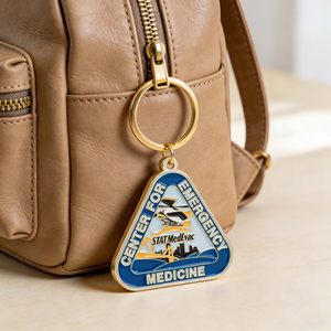 Custom Alloy Metal Keychains UV Printing Lightweight Waterproof Vintage/Anime/Fashion/Cartoon/Cute Designs Handmade Hard-Wearing
