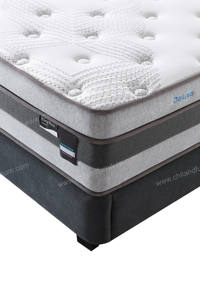 Colchón de muelles de memoria de tamaño completo para cama individual, <span class=keywords><strong>almohada</strong></span> de látex para hotel, <span class=keywords><strong>mlily</strong></span>, cama individual de alta calidad, king queen, top en caja - Product Image 5