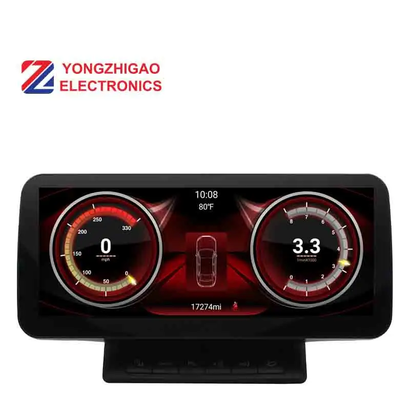 YZG A6 C5 C6 8 Core Android 10.0 Carplay Radio Multimedia DVD Player BT Navigazione Usato per Audi A6 2005-2011