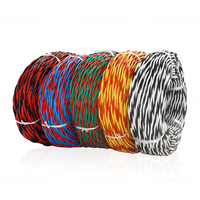 Câble torsadé ignifuge NH-RVS, spécifications 2*0,75mm² à 2*4mm² pour le câblage de signal de commande, construction préférée
