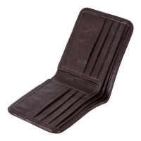 Dompet Kulit Asli Kustom dengan Sentuhan Bulu Sapi, Logo Kustom, Label Pribadi, Pemasok Pabrik OEM/ODM, Barang Kulit Mewah Ukuran Kecil