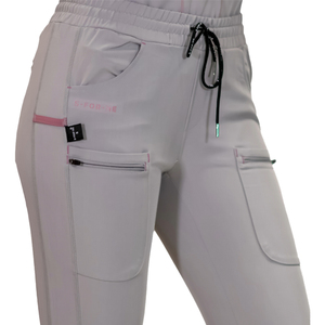 女性用看護師ユニフォーム＆スクラブセット 半袖織物ポリエステル製 病院・クリニック・歯科用スクラブスーツ - Product Image 4